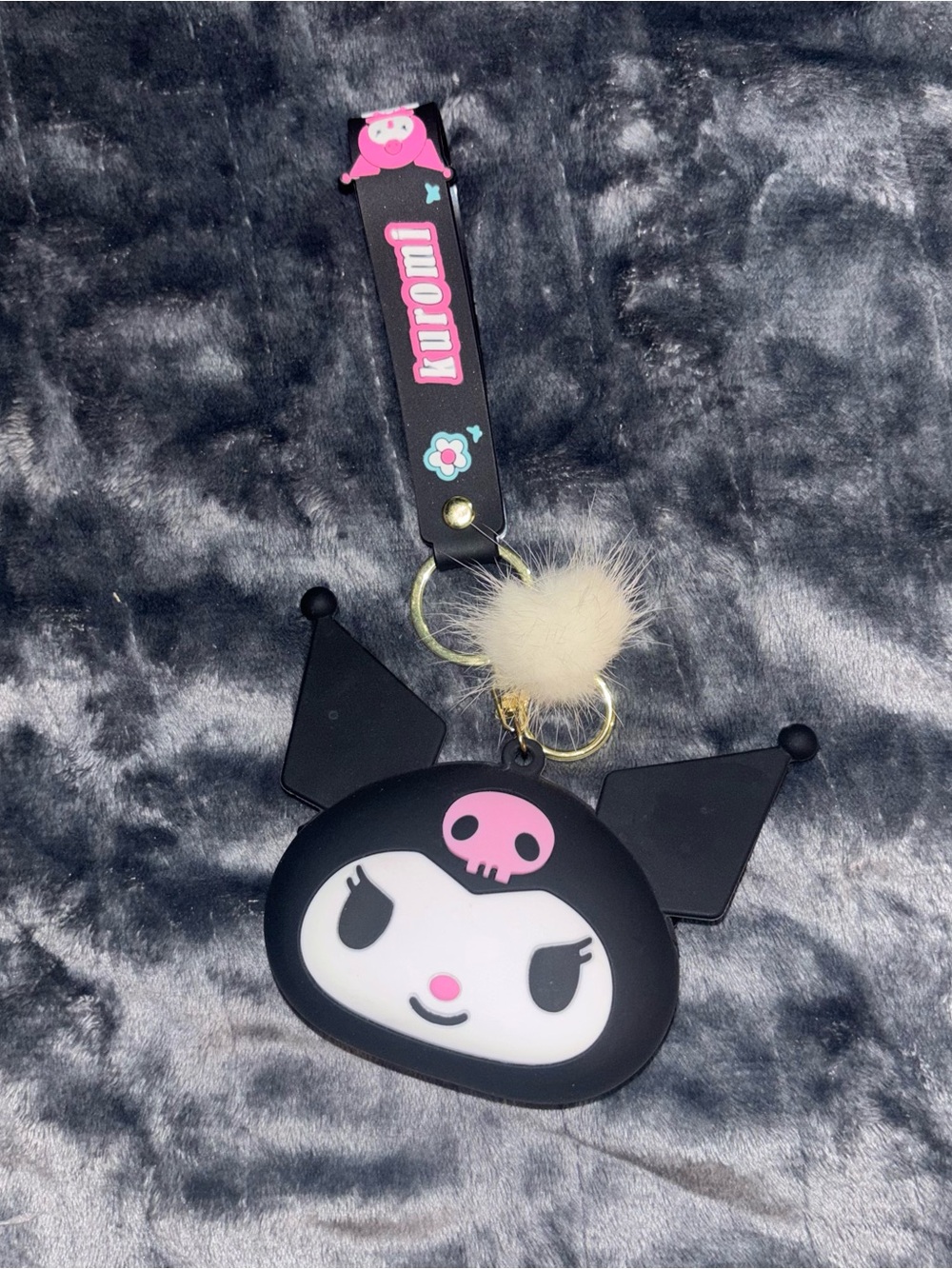 Kuromi Silicone Wristlet